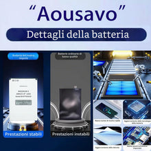 Carica l'immagine nel visualizzatore di Gallery, (60mm*38mm*4.2mm) BigFP800AD - Batteria di ricambio BigFP800AD compatibile con BRONDI Magnum 3 Amico N3 BRONDI Amico N.1