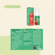 Carica l'immagine nel visualizzatore di Gallery, Vitamina B12 per BAMBINI Vegavero® | 5 mcg | Metilcobalamina + Cianocobalamina | SENZA ZUCCHERO | Assorbimento Sublingua