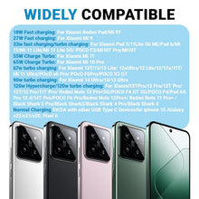 Carica l'immagine nel visualizzatore di Gallery, 2 Pezzi 120W Cavo USB Type-C 1.5M per Xiaomi, Ricarica Rapida, Cavo Turbo Charge, Quick Charge, per Xiaomi 17/17 Pro/15U