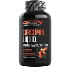 Carica l'immagine nel visualizzatore di Gallery, GEN GERMAN ELITE NUTRITION Curcuma NovaSol® - 120 Capsule liquide - Vegan
