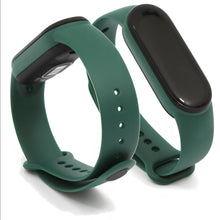Carica l'immagine nel visualizzatore di Gallery, Retoo Set di 5 cinturini di ricambio per Xiaomi Mi Band 5, 6, 7, in morbido silicone, chiusura regolabile, impermeabile,