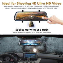 Carica l'immagine nel visualizzatore di Gallery, Schede di memoria micro SD da 512 GB, scheda SD, video UHD per GoPro, Action Camera, fotocamera 4K Pro, smartphone, sche