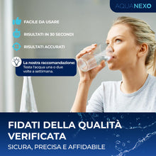 Carica l'immagine nel visualizzatore di Gallery, 21 Parametri, 125 + 20 Strisce per Test dell'Acqua Potabile + 2x Test Batteri Coliformi, Strisce per Test pH, Tester Acq