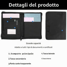 Carica l'immagine nel visualizzatore di Gallery, Cartella per Auto, 24 x 17,5 cm Organizer per Vano Portaoggetti, Cartella per Veicoli, Cartella auto Borsa Manuale, Port