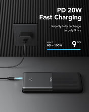 Carica l'immagine nel visualizzatore di Gallery, Power Bank 30000mAh, VRURC 22.5W Ricarica Rapida Caricatore Portatile USB C