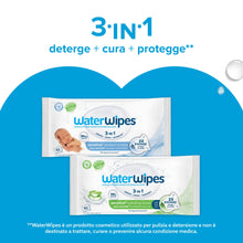 Carica l'immagine nel visualizzatore di Gallery, WaterWipes Sensitive+ Newborn &amp; Baby Wipes, 6 Confezioni