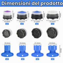 Carica l'immagine nel visualizzatore di Gallery, Leikedun 8 Pezzi Aeratore Rubinetto, Rompigetto Rubinetto M16 M18 M21 M24