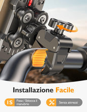 Carica l'immagine nel visualizzatore di Gallery, Porta Cellulare Moto, Dumper Antivibrazioni &amp; 1S Blocco