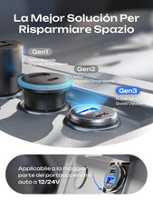 Carica l'immagine nel visualizzatore di Gallery, LISEN Caricatore Auto USB C 69W+60W Cavo [PD &amp; QC3.0 Rapido] Caricatore Auto Accendisigari, Caricabatterie Auto USB C Ki