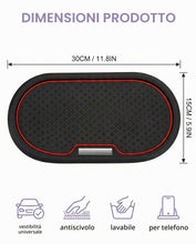 Carica l'immagine nel visualizzatore di Gallery, Tappetino Antiscivolo Auto, 1 Pezzo Silicone Trama a Croce, Supporto Universale Smartphone, Protezione Cruscotto UV e Pr