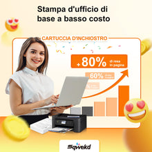 Carica l'immagine nel visualizzatore di Gallery, Sqwekd Cartucce Compatibili per 604XL per Epson XP-2200 WF-2930 WF-2910