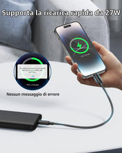 Carica l'immagine nel visualizzatore di Gallery, RAVIAD Cavo USB C a Lightning 0.3M [Certificato MFi] Cavo iPhone USB Tipo C