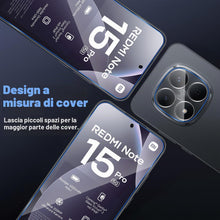 Carica l'immagine nel visualizzatore di Gallery, Aerku Pellicola Protettiva Vetro Temperato per Xiaomi Redmi Note 15 Pro 5G