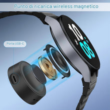 Carica l'immagine nel visualizzatore di Gallery, Amzpas Caricatore per Samsung Galaxy Watch 6/Watch 6 Classic/Watch 5 Pro/Watch 5/Watch 4/Watch 4 Classic/Watch 3/Active 