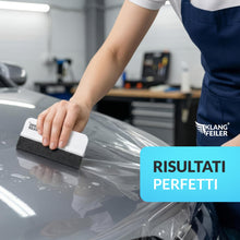 Carica l'immagine nel visualizzatore di Gallery, Klangfeiler® Spatola per pellicole adesive – Con taglierino e 5 lame