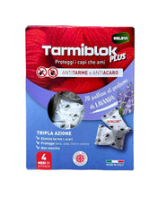 Carica l'immagine nel visualizzatore di Gallery, Antitarmico e Antiacaro Profumato (Antitarme e Anticaro 20 pz. profumo Lavanda)