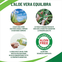 Carica l'immagine nel visualizzatore di Gallery, Equilibra Aloe Vera da Bere 100% Pura Polpa, 1000 ml, per 20 Giorni