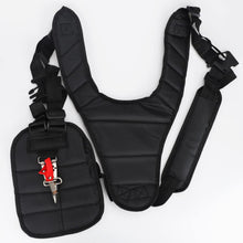 Carica l'immagine nel visualizzatore di Gallery, Cinghia Decespugliatore Regolabile Doppio Tracolla Decespugliatore Accessori Imbracatura Decespugliatore Nylon Tracolla 