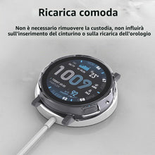 Carica l'immagine nel visualizzatore di Gallery, 2 pezzi Custodia Cover per Amazfit Active Max 48mm Vetro Temperato