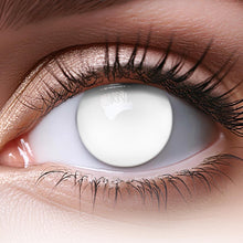 Carica l'immagine nel visualizzatore di Gallery, Meralens Lenti a Contatto Colorate Blind White bianco - Heroes Of Cosplay - ideali per Manga Anime Sharingan Halloween –