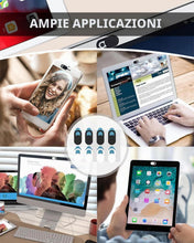 Carica l'immagine nel visualizzatore di Gallery, 10 Pezzi Copertura Privacy per Webcam, Cover Scorrevole Ultra Sottile per Laptop/MacBook/Smartphone/iPad