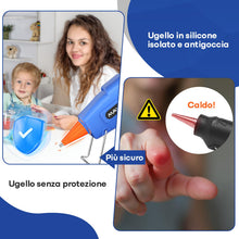 Carica l'immagine nel visualizzatore di Gallery, Pistola Colla a Caldo Colla a Caldo - 20W Mini Pistola a Caldo