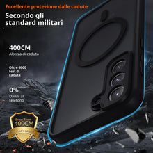 Carica l'immagine nel visualizzatore di Gallery, Pnakqil Magnetica Cover per Samsung Galaxy S21 5G Compatibile con MagSafe con 2 Vetro Temperato,Custodia Traslucida Opac