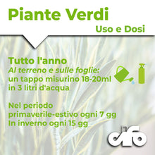 Carica l'immagine nel visualizzatore di Gallery, CIFO - Concime Piante Verdi Liquido, Fertilizzante Casa, Terrazzo e Balcone - Contribuisce alla Crescita e Intensifica l