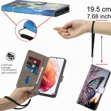 Carica l'immagine nel visualizzatore di Gallery, Cover per Samsung Galaxy A13 4G/5G custodia portafoglio Farfalla