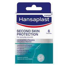 Carica l'immagine nel visualizzatore di Gallery, Hansaplast Second Skin Protection, Cerotti impermeabili per un'adesione fino a 72 ore, Cerotti cicatrizzanti con capsula