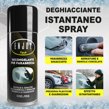 Carica l'immagine nel visualizzatore di Gallery, ENJOY TECH Spray Antighiaccio Efficace 200ML, Deghiacciante per Auto, Vetri, Parabrezza e Serrature. Scioglie Ghiaccio R