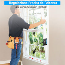 Carica l'immagine nel visualizzatore di Gallery, ESYNiC 2PZ Pompa ad Aria per Finestre Carico massimo di 200KG Cuscini Gonfiabili ad Aria Materiale in TPU con 4 Cunei pe