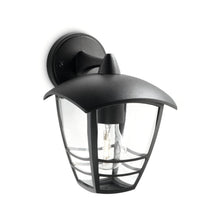 Carica l'immagine nel visualizzatore di Gallery, PHILIPS Creek Lampada da parete LED E27 per esterno, Alluminio, Nero