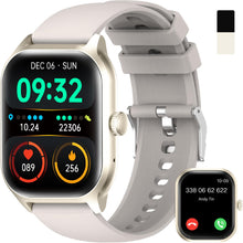 Carica l'immagine nel visualizzatore di Gallery, Smartwatch Uomo Donna con Chiamare/Rispondere, 2.01" Molteplici modalità Sportive Orologio Smartwatch con Contapassi/Son