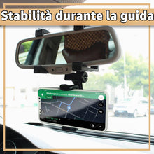Carica l'immagine nel visualizzatore di Gallery, Retoo Supporto per cellulare per specchietto retrovisore universale forte supporto per cellulare per tutte le auto, supp