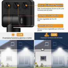 Carica l'immagine nel visualizzatore di Gallery, CREATESTAR Faretto Led da Esterno con Sensore di Movimento 30W, 3000LM Faretti Led Esterni IP66 Impermeabile 6500K Luce 