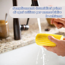 Carica l'immagine nel visualizzatore di Gallery, Scrub Daddy Damp Duster, Spugna Magica per la Pulizia della Polvere, Spolverino per Persiane e Tende in Legno, Prese d'Aria, Termosifoni, Battiscopa, Specchi e Ragnatele, Trattiene la Polvere, Azzurro