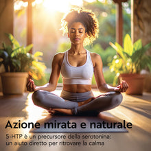 Carica l'immagine nel visualizzatore di Gallery, 5HTP da 1000 mg Estratto Di Griffonia Tit. 20% PiùLife - 180 Compresse