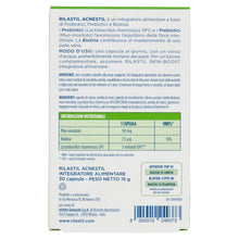Carica l'immagine nel visualizzatore di Gallery, Rilastil Acnestil Integratore Alimentare a base di Probiotici, Prebiotici e Biotina per Pelle a Tendenza Acneica, 30 cap