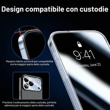 Carica l'immagine nel visualizzatore di Gallery, QHOHQ Pellicola Privacy per iPhone 18 Pro, 9H+ Vetro Temperato, 3+3 Pezzi