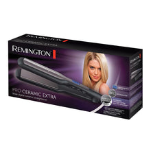 Carica l'immagine nel visualizzatore di Gallery, Remington piastra per capelli, larga, ideale capelli lunghi e folti, blocco temperatura, display digitale, 150-230°C, pi