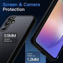 Carica l'immagine nel visualizzatore di Gallery, JETech Cover Opaca per Samsung Galaxy A54, Nero