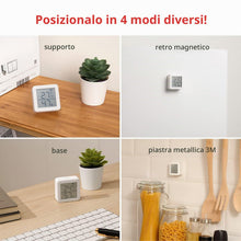 Carica l'immagine nel visualizzatore di Gallery, SwitchBot Termometro Igrometro Ambiente - Umidità e Temperatura Interno Bluetooth per Casa, Sensore di Rugiada/VPD/Umidi