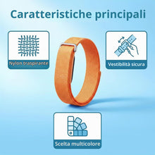 Carica l'immagine nel visualizzatore di Gallery, TingYR Cinturini Compatibile con Google Fitbit Air, Cinturino Orologio in Nylon Intrecciato, Morbido e Confortevole, Tra