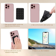 Carica l'immagine nel visualizzatore di Gallery, Ventosa per Telefono Doppia Faccia, 4 Pezzi Ventose per Telefono