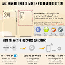 Carica l'immagine nel visualizzatore di Gallery, 30pcs NFC Tag NFC Programmabili NTAG215 NFC Card Chip NFC 504 Byte di Memoria, Compatibile con tutti i dispositivi abili