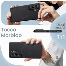 Carica l'immagine nel visualizzatore di Gallery, JETech Cover Magnetica in Silicone per Samsung Galaxy S26 Ultra, Nero