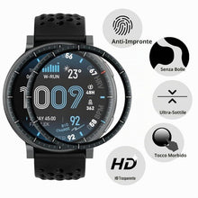 Carica l'immagine nel visualizzatore di Gallery, GIOPUEY 3 Pezzi Pellicola Protettiva per Amazfit Active Max, [Piena Copertura] Materiale omposito Protezione Pellicola [