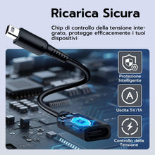 Carica l'immagine nel visualizzatore di Gallery, Mcbazel Tipo C da Femmina a Cavo di Ricarica, Cavo Adattatore per Nintendo DSI, 3DS, 2DS, incl. XL e New Modelli