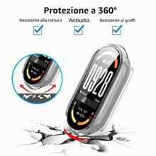 Carica l'immagine nel visualizzatore di Gallery, FDHYFGDY Custodie per Xiaomi Smart Band 10,Custodia Protettiva con Pellicola Protettiva per lo Schermo, Rigida Antigraff
